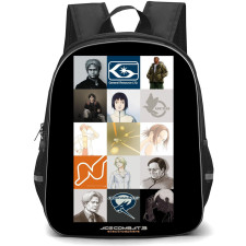 Ace Combat Backpack School Bag StudentPack - Ace Combat 3 Game Collage Poster