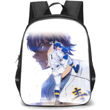 Ace Of The Diamond Miyuki Backpack School Bag StudentPack - Miyuki Fierce Side Portrait Pitcher Poster