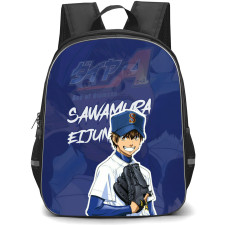 Ace Of The Diamond Sawamura Backpack School Bag StudentPack - Sawamura Smile Portrait Series Poster