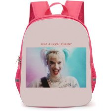 Margot Robbie Backpack School Bag StudentPack - Margot Robbie Sweet Disaster Portrait Poster