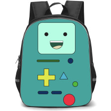 Adventure Time BMO School Backpack StudentPack - BMO Happy Expression Illustration