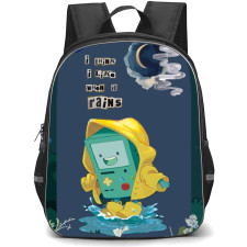 Adventure Time BMO School Backpack StudentPack - BMO Like When It Rains