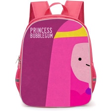 Adventure Time Princess Bubblegum School Backpack StudentPack - Princess Bubblegum Sleeping Half Face Portrait