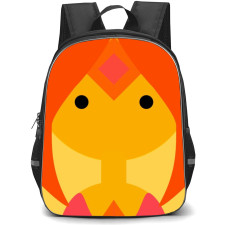 Adventure Time Flame Princess School Backpack StudentPack - Flame Princess Face Close Up