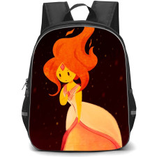 Adventure Time Flame Princess School Backpack StudentPack - Flame Princess Side Portrait