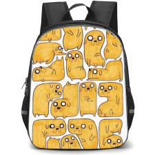 Adventure Time Jake The Dog School Backpack StudentPack - Jake The Dog Pose Collage