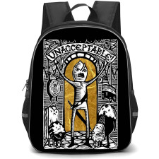 Adventure Time Earl Of Lemongrab School Backpack StudentPack - Earl Of Lemongrab Unacceptable