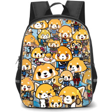 Aggretsuko Backpack School Bag StudentPack - Different Moods Collage Poster