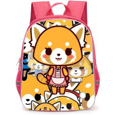 Aggretsuko Backpack School Bag StudentPack - Portrait Collage Sticker