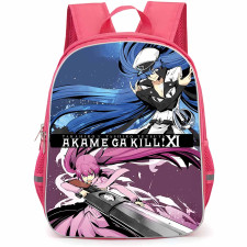 Akame Ga Kill Backpack School Bag StudentPack - Esdeath And Mine Combat Portrait Sticker