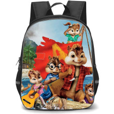 Alvin And The Chipmunks Backpack StudentPack - Characters on Boat Illustration