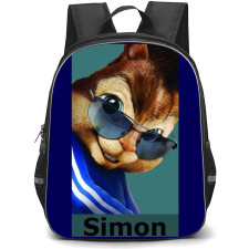 Alvin And The Chipmunks Simon Backpack StudentPack - Simon Portrait Green Background
