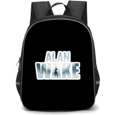 Alan Wake Backpack School Bag StudentPack - Alan Wake 1 Logo Sticker