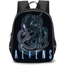 Aliens Movie Xenomorph Backpack StudentPack - Xenomorph Portrait Sticker