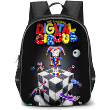 The Amazing Digital Circus Backpack StudentPack - Black Rubiks Cube