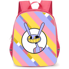 The Amazing Digital Circus Jax Backpack StudentPack - Jax Head Avatar Art
