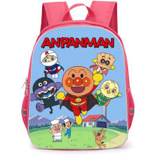 Anpanman Backpack StudentPack - Anpanman Character Flying Cartoon Art Poster