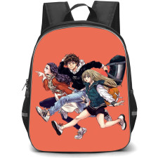 Aoashi Backpack School Bag StudentPack - Characters Run Carrying Bags Poster