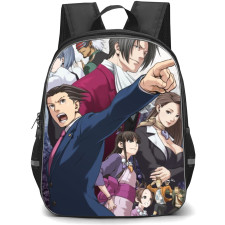Apollo Justice Ace Attorney Trilogy Backpack StudentPack - Characters Fierce Poster