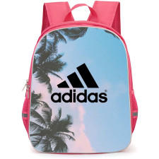 Adidas Backpack School Bag StudentPack - Adidas Logo On Palm Tree And Sky Background