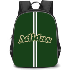Adidas Backpack School Bag StudentPack - Adidas Three Stripe Green Poster