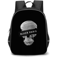 Blvck Paris Backpack StudentPack - Blvck Paris Skull On Black Background