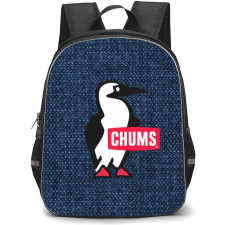 Chums Backpack StudentPack - Chums Logo Jeans Background