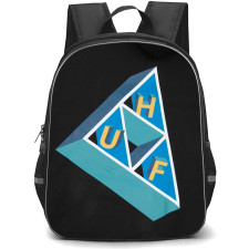 HUF Backpack StudentPack - HUF 3D Triangle Black Background