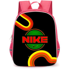 Nike Backpack School Bag StudentPack - Nike Logo Aesthetic Art On Black Background