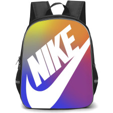 Nike Backpack School Bag StudentPack - Nike Logo On Colorful Gradient Background