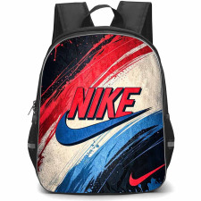 Nike Backpack School Bag StudentPack - Nike Logo On Paint-Splatter Effect Background