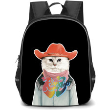 Apparel Ripndip Backpack School Bag StudentPack - Apparel Ripndip Cowboy Cat Portrait Sticker
