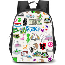 Apparel Ripndip Backpack School Bag StudentPack - Apparel Ripndip Sticker Mania Collage Poster