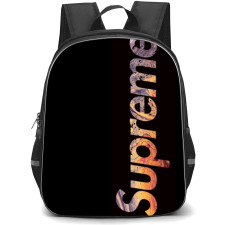 Supreme Backpack Student Pack - Series Logo In Black Background