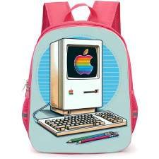 Apple Mac Backpack School Bag StudentPack - Macintosh - 40th Anniversary Sketch Art