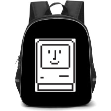 Apple Mac Backpack School Bag StudentPack - Happy Mac Icon