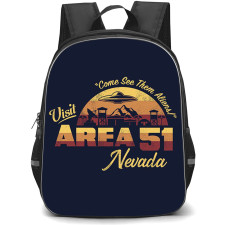 Area 51 Backpack StudentPack -Come See Them Aliens