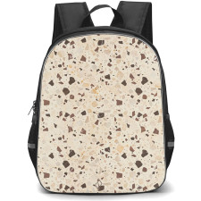 Burga Art Pattern Backpack StudentPack - Burga Distant NoiseTerazzo Poster