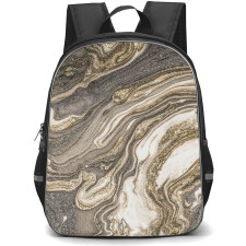 Burga Art Pattern Backpack StudentPack - Burga Endless BeautyLuxury Poster