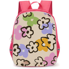 Burga Art Pattern School Backpack StudentPack - Burga Good Vibes Poster