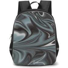 Burga Art Pattern Backpack StudentPack - Burga Lightning Strik Art Poster