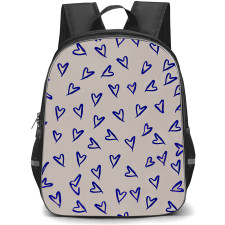 Burga Art Pattern School Backpack StudentPack - Burga Love Me Right Pattern Art Poster
