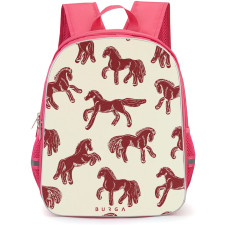 Burga Art Pattern Backpack StudentPack - Burga Mustang Pattern Art Poster