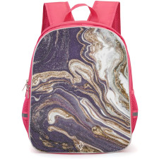 Burga Art Pattern Backpack StudentPack - Burga Nostalgia Feeling Art Poster