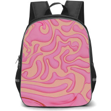 Burga Art Pattern School Backpack StudentPack - Burga Popsicle Art Poster