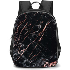 Burga Art Pattern School Backpack StudentPack - Burga Rose Gold Marble Art Poster