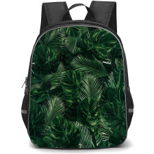 Burga Art Pattern School Backpack StudentPack - Burga Tropical Garden Poster
