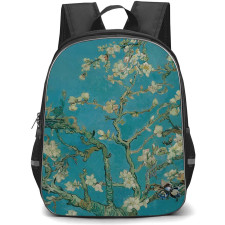 Casely Art Pattern School Backpack StudentPack - Casely Van Gogh Almond Blossom Art Poster