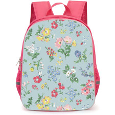 Floral Pattern Art School Backpack StudentPack - Floral Pattern Walls Republic Vintage Paisley Blossoms Poster