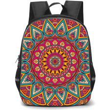 Mandala Pattern School Backpack StudentPack - Mandala Pattern Indian Design Poster